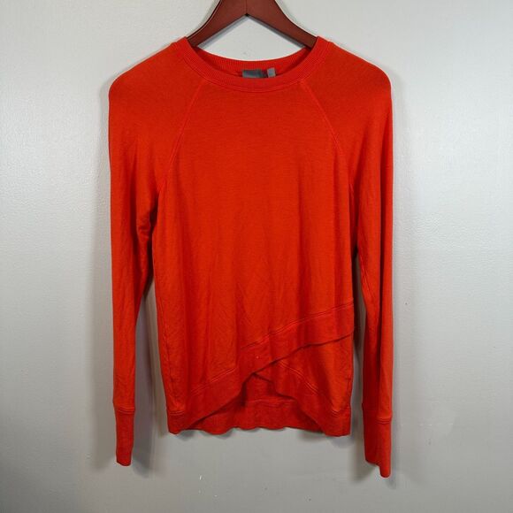 Athleta Tops - Athleta Mindset Sweatshirt Pullover Orange XS Extra Small Crewneck Warm
